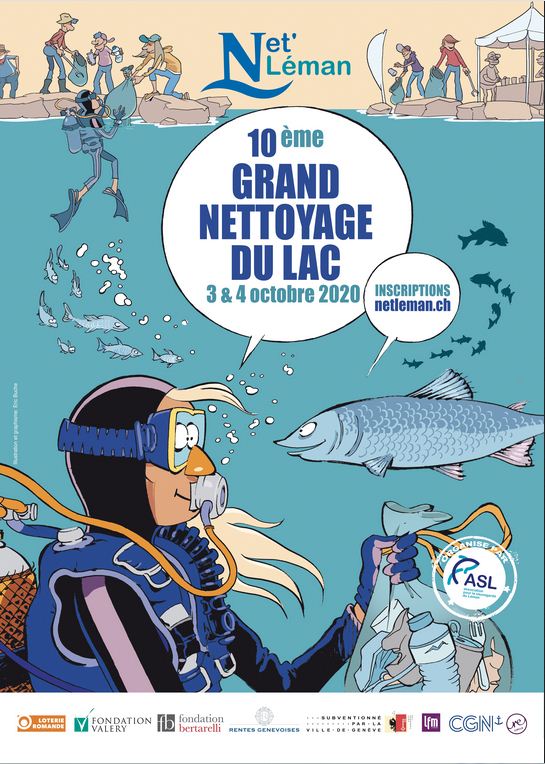 Le nettoyage de printemps du Léman se fera finalement en automne
